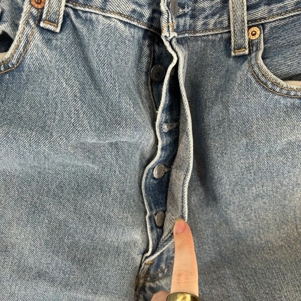 VTG Levis 501XX Mens Straight Leg Button Fly Jeans 35x32 Fits 33x30 Y2K 2002